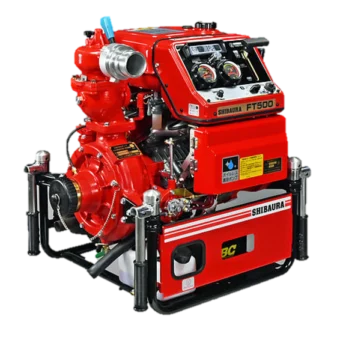 Máy bơm PCCC động cơ xăng SHIBAURA FT500